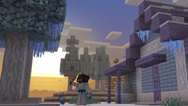 Screenshot of the Minecraft Bedrock Marketplace product Biomes Refined Add-On created by Cubed Creations.