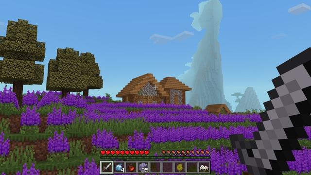 Screenshot of the Minecraft Bedrock Marketplace product Biomes Refined Add-On created by Cubed Creations.