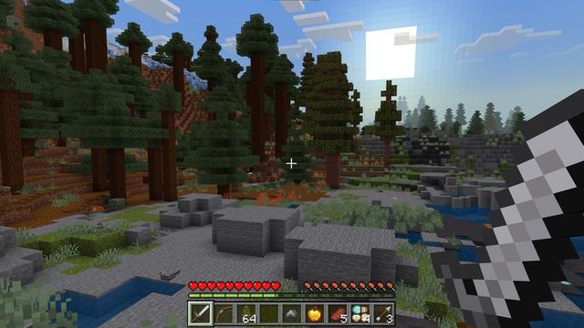 Screenshot of the Minecraft Bedrock Marketplace product Biomes Refined Add-On created by Cubed Creations.
