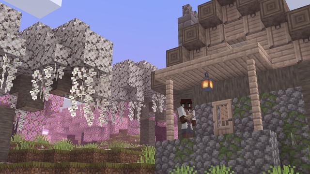 Screenshot of the Minecraft Bedrock Marketplace product Biomes Refined Add-On created by Cubed Creations.
