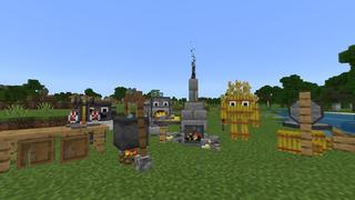 Screenshot of the Minecraft Bedrock Marketplace product Block Buddies created by Cubed Creations.