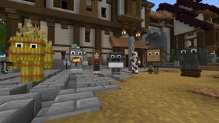 Screenshot of the Minecraft Bedrock Marketplace product Block Buddies created by Cubed Creations.