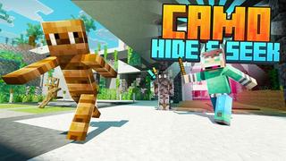 Thumbnail of the Minecraft Bedrock Marketplace product Camo Hide & Seek created by Cubed Creations.