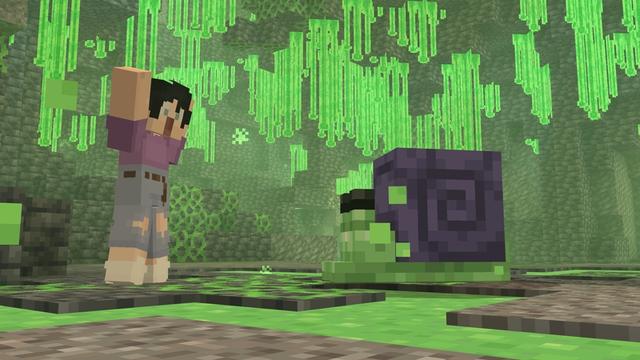 Screenshot of the Minecraft Bedrock Marketplace product Caves Expansion Add-On created by Cubed Creations.