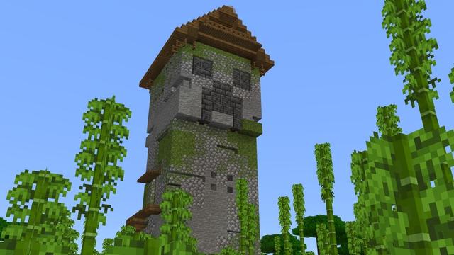 Screenshot of the Minecraft Bedrock Marketplace product Craftable Houses 2 created by Cubed Creations.