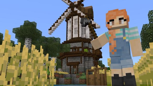 Screenshot of the Minecraft Bedrock Marketplace product Craftable Houses 2 created by Cubed Creations.