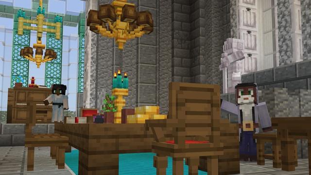 Screenshot of the Minecraft Bedrock Marketplace product Craftable Houses 2 created by Cubed Creations.