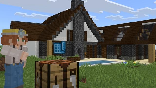 Screenshot of the Minecraft Bedrock Marketplace product Craftable Houses created by Cubed Creations.
