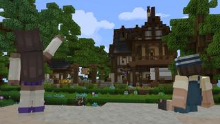 Screenshot of the Minecraft Bedrock Marketplace product Craftable Houses created by Cubed Creations.