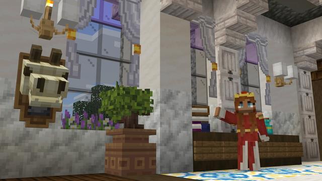 Screenshot of the Minecraft Bedrock Marketplace product Craftable Houses created by Cubed Creations.