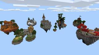 Screenshot of the Minecraft Bedrock Marketplace product Craftable Skyblock created by Cubed Creations.