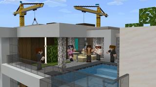 Screenshot of the Minecraft Bedrock Marketplace product Craftable Villas created by Cubed Creations.