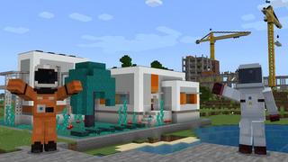 Screenshot of the Minecraft Bedrock Marketplace product Craftable Villas created by Cubed Creations.