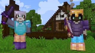 Screenshot of the Minecraft Bedrock Marketplace product Custom Enchantments created by Cubed Creations.