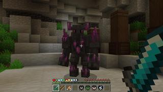 Screenshot of the Minecraft Bedrock Marketplace product Custom Hearts created by Cubed Creations.