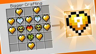 Thumbnail of the Minecraft Bedrock Marketplace product Corações Personalizados created by Cubed Creations.