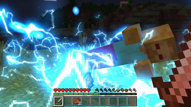 Screenshot of the Minecraft Bedrock Marketplace product Custom Hunger created by Cubed Creations.