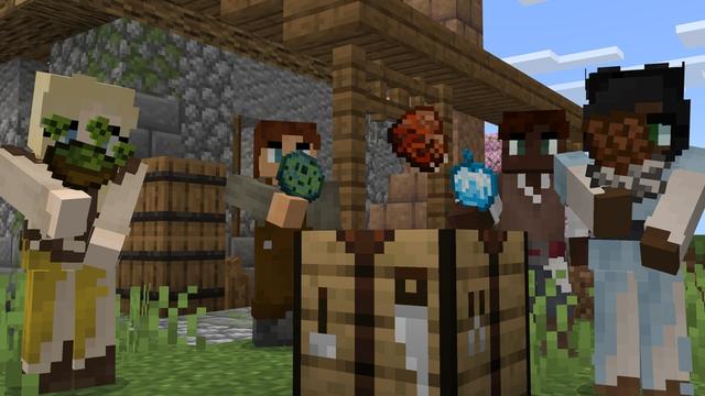 Screenshot of the Minecraft Bedrock Marketplace product Custom Hunger created by Cubed Creations.