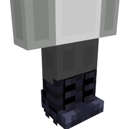 Thumbnail of the Minecraft Bedrock Marketplace product Dark Boots created by Cubed Creations.