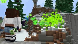 Screenshot of the Minecraft Bedrock Marketplace product Dragon Weapons created by Cubed Creations.