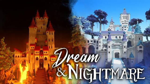 Thumbnail of the Minecraft Bedrock Marketplace product Dream & Nightmare created by Cubed Creations.