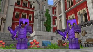 Screenshot of the Minecraft Bedrock Marketplace product Enchantments++ created by Cubed Creations.