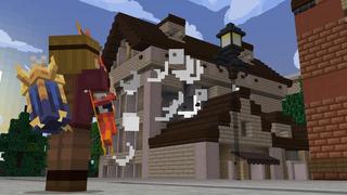 Screenshot of the Minecraft Bedrock Marketplace product Epic Bows created by Cubed Creations.