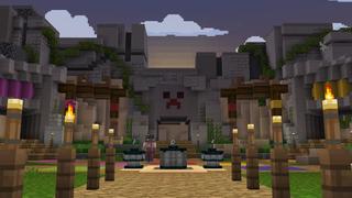Screenshot of the Minecraft Bedrock Marketplace product ESCAPE FROM DANGER! created by Cubed Creations.