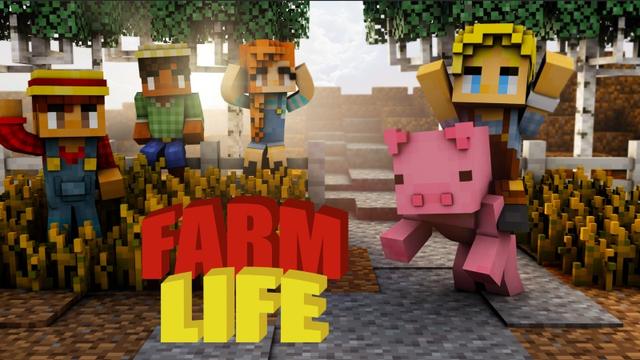 Thumbnail of the Minecraft Bedrock Marketplace product Farm Life created by Cubed Creations.