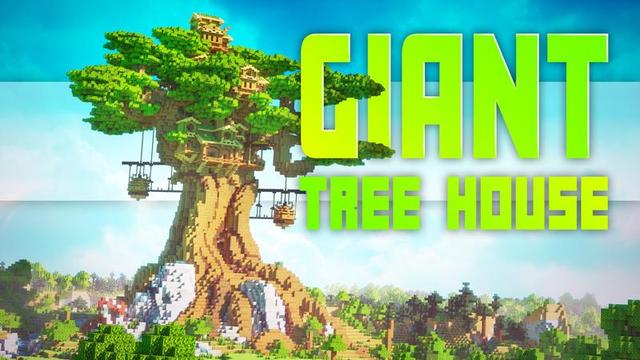 Thumbnail of the Minecraft Bedrock Marketplace product Giant Tree House created by Cubed Creations.