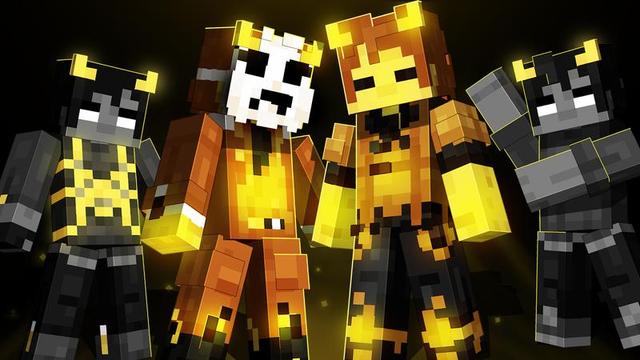 Thumbnail of the Minecraft Bedrock Marketplace product Golden Demons created by Cubed Creations.