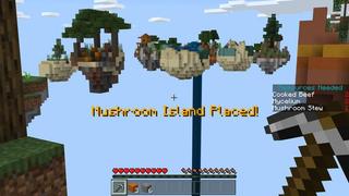 Screenshot of the Minecraft Bedrock Marketplace product Infinity Skyblock Collectors created by Cubed Creations.