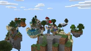Screenshot of the Minecraft Bedrock Marketplace product Infinity Skyblock Collectors created by Cubed Creations.