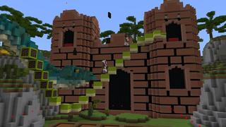 Screenshot of the Minecraft Bedrock Marketplace product Infinity Snake Parkour created by Cubed Creations.