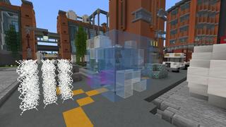 Screenshot of the Minecraft Bedrock Marketplace product Lucky Blocks created by Cubed Creations.