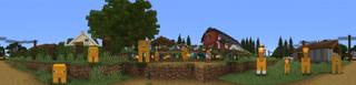 Panorama of the Minecraft Bedrock Marketplace product Lucky Mobs created by Cubed Creations.