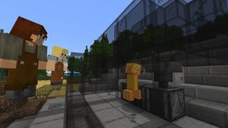 Screenshot of the Minecraft Bedrock Marketplace product Lucky Mobs created by Cubed Creations.