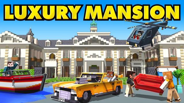 Thumbnail of the Minecraft Bedrock Marketplace product Luxury Mansion created by Cubed Creations.