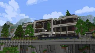 Screenshot of the Minecraft Bedrock Marketplace product Mega Mansion created by Cubed Creations.