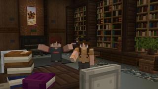 Screenshot of the Minecraft Bedrock Marketplace product Mega Mansion created by Cubed Creations.