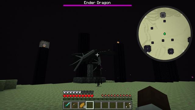 Screenshot of the Minecraft Bedrock Marketplace product Minimap Add-On created by Cubed Creations.