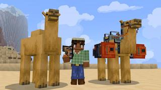 Screenshot of the Minecraft Bedrock Marketplace product Mob Suits created by Cubed Creations.