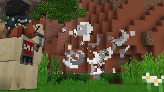 Screenshot of the Minecraft Bedrock Marketplace product Mob Suits created by Cubed Creations.