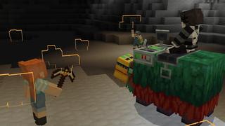 Screenshot of the Minecraft Bedrock Marketplace product Mob Suits created by Cubed Creations.