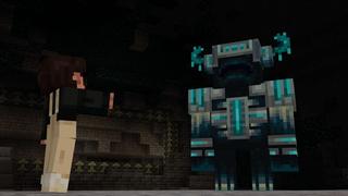 Screenshot of the Minecraft Bedrock Marketplace product Mob Suits created by Cubed Creations.