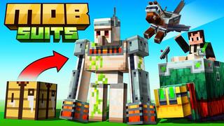 Thumbnail of the Minecraft Bedrock Marketplace product Mob Suits created by Cubed Creations.
