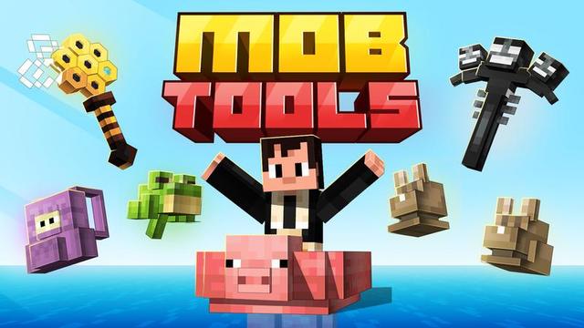 Thumbnail of the Minecraft Bedrock Marketplace product Mob Tools created by Cubed Creations.