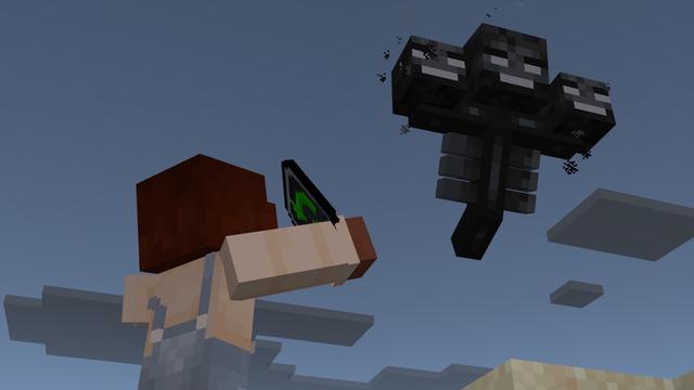 Screenshot of the Minecraft Bedrock Marketplace product Mob Trades created by Cubed Creations.