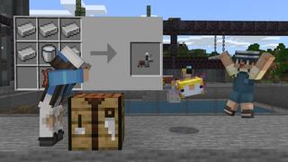 Screenshot of the Minecraft Bedrock Marketplace product Mobs Armor created by Cubed Creations.