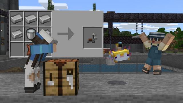 Screenshot of the Minecraft Bedrock Marketplace product Mobs Armor created by Cubed Creations.
